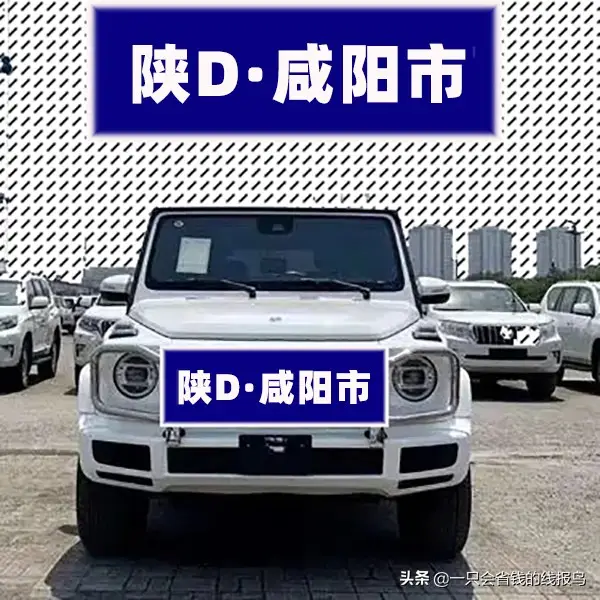 陕西省汽车牌照按照字母排序