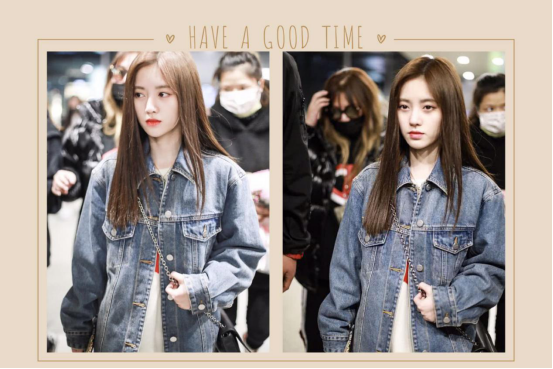 鞠婧祎的私服衣品真好，时尚造型减龄还显小，照着搭配“不翻车”