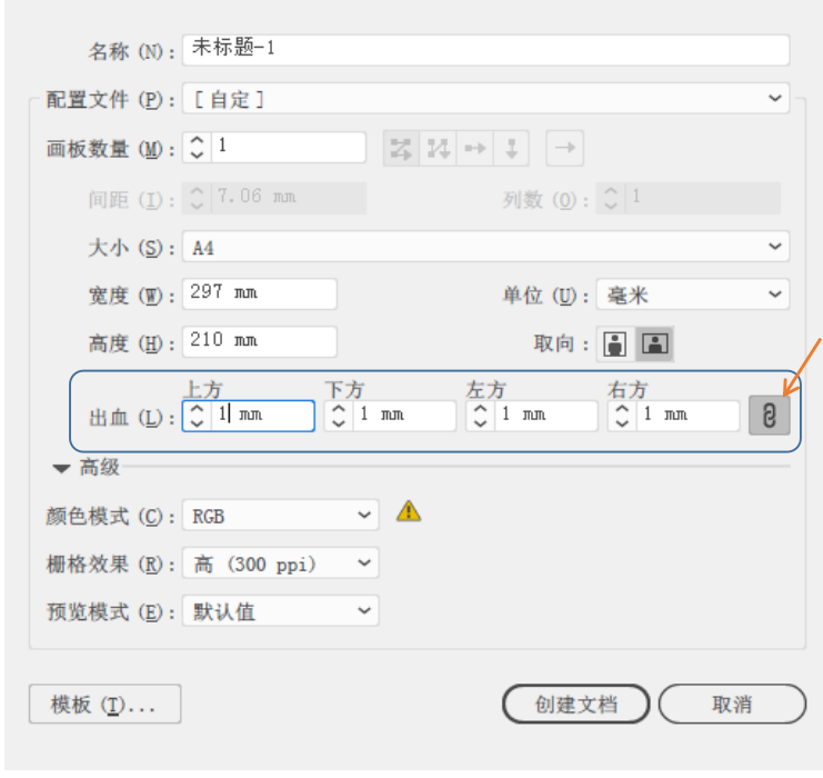 AI软件的最基础教程——新建文档