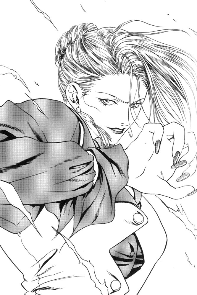 《拳皇》藏匿于杂志中的剧情:初次见面,八神烧了薇思麦卓的衣服