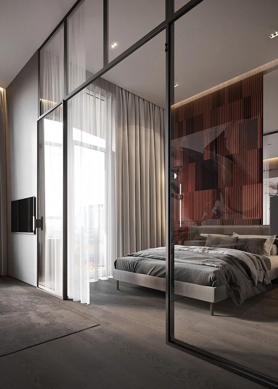 卧室拆掉墙面，全屋开放布局，44㎡小公寓装修后，简直绝了