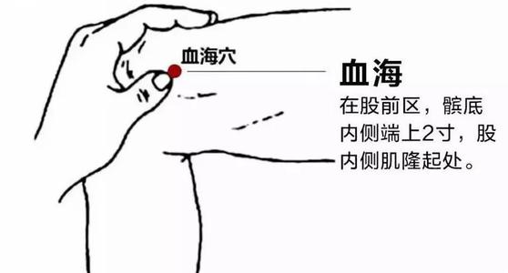 血海的准确位置图片(血虚皮肤痒) - 赤虎壹号