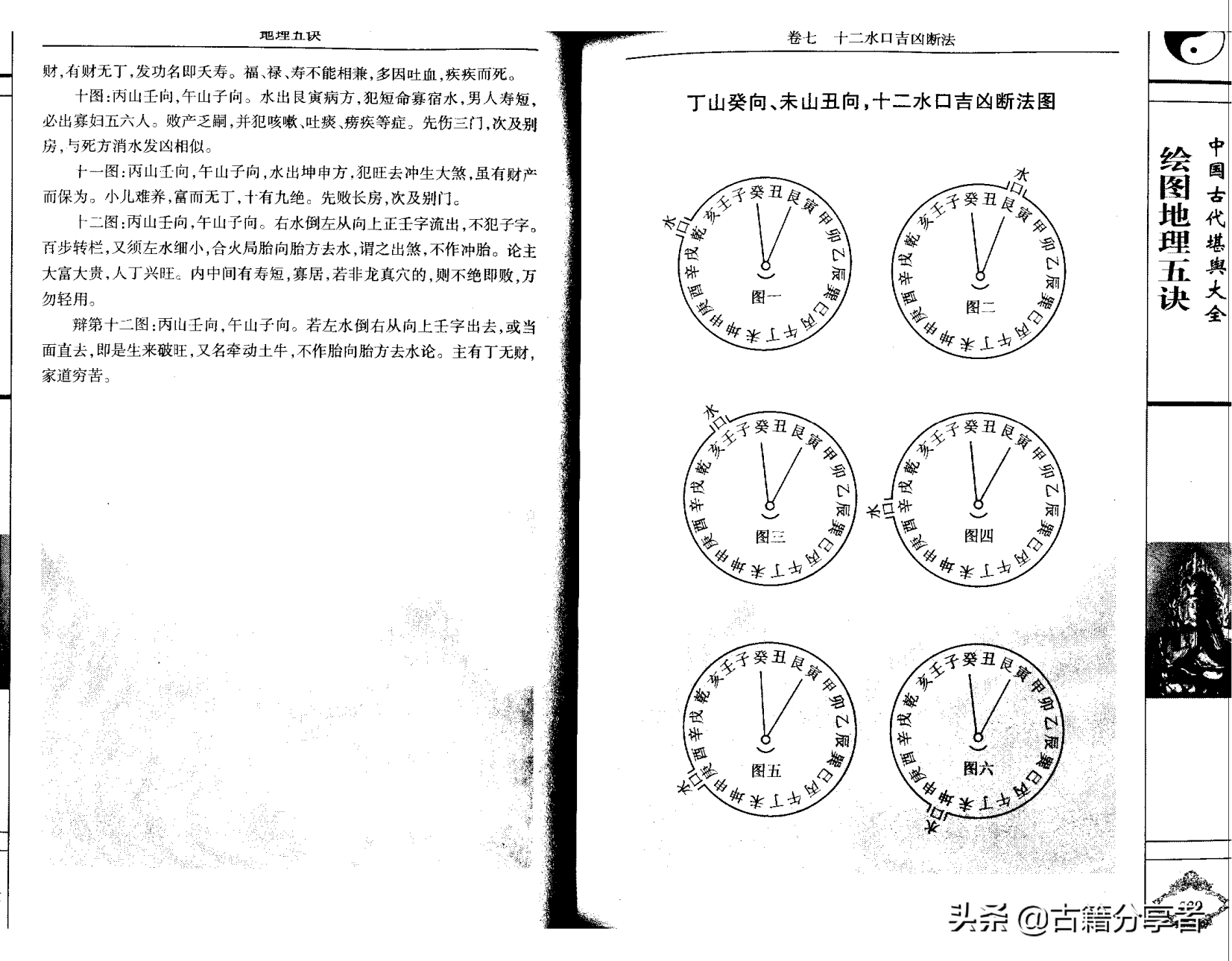 风水地理阴宅图解《地理五诀》3部份