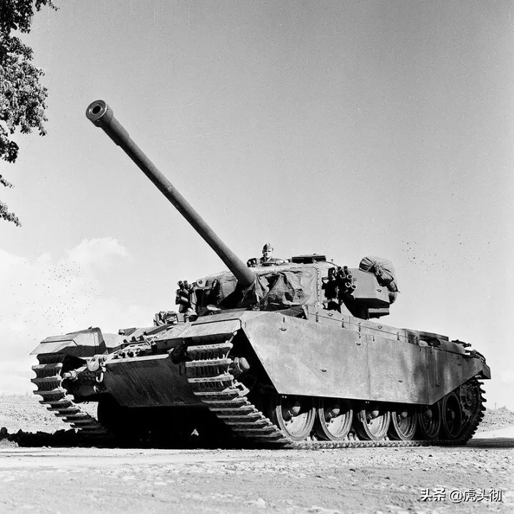 磅,32磅,直至装备l7再后来服役的百夫长mk5/2装上了105mm口径l7线膛炮