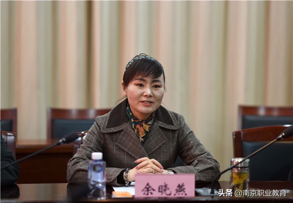 南京浦口中专校迎接区教育局2020春季开学工作视导