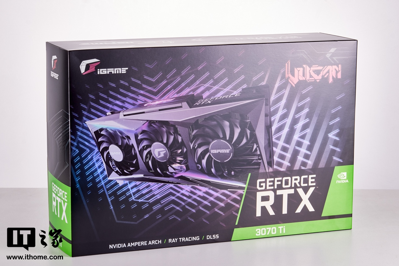 七彩虹 igame geforce rtx 3070 ti vulcan oc 8g 显卡