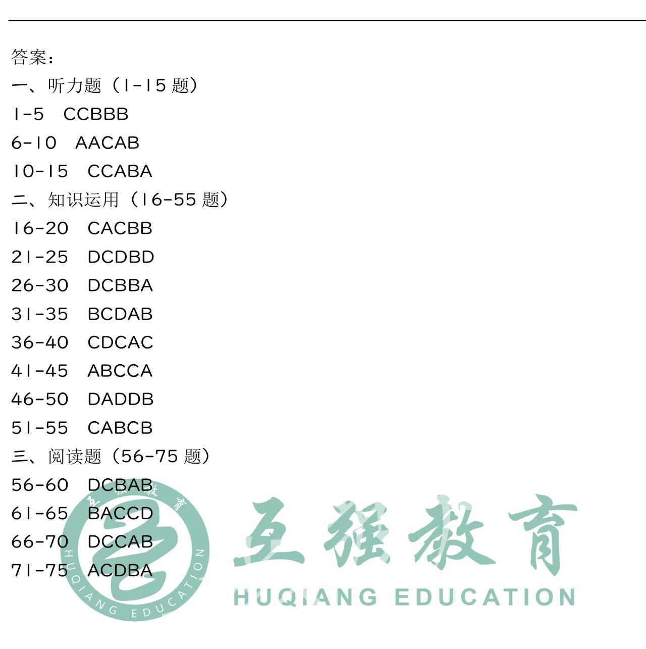 2021全国高考日语真题试卷+答案 总体难度与往年基本持平