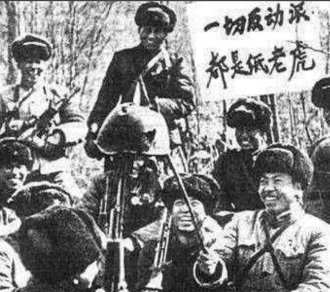 1964年中国第一颗原子弹试爆成功，老蒋听闻消息后，说了5个字