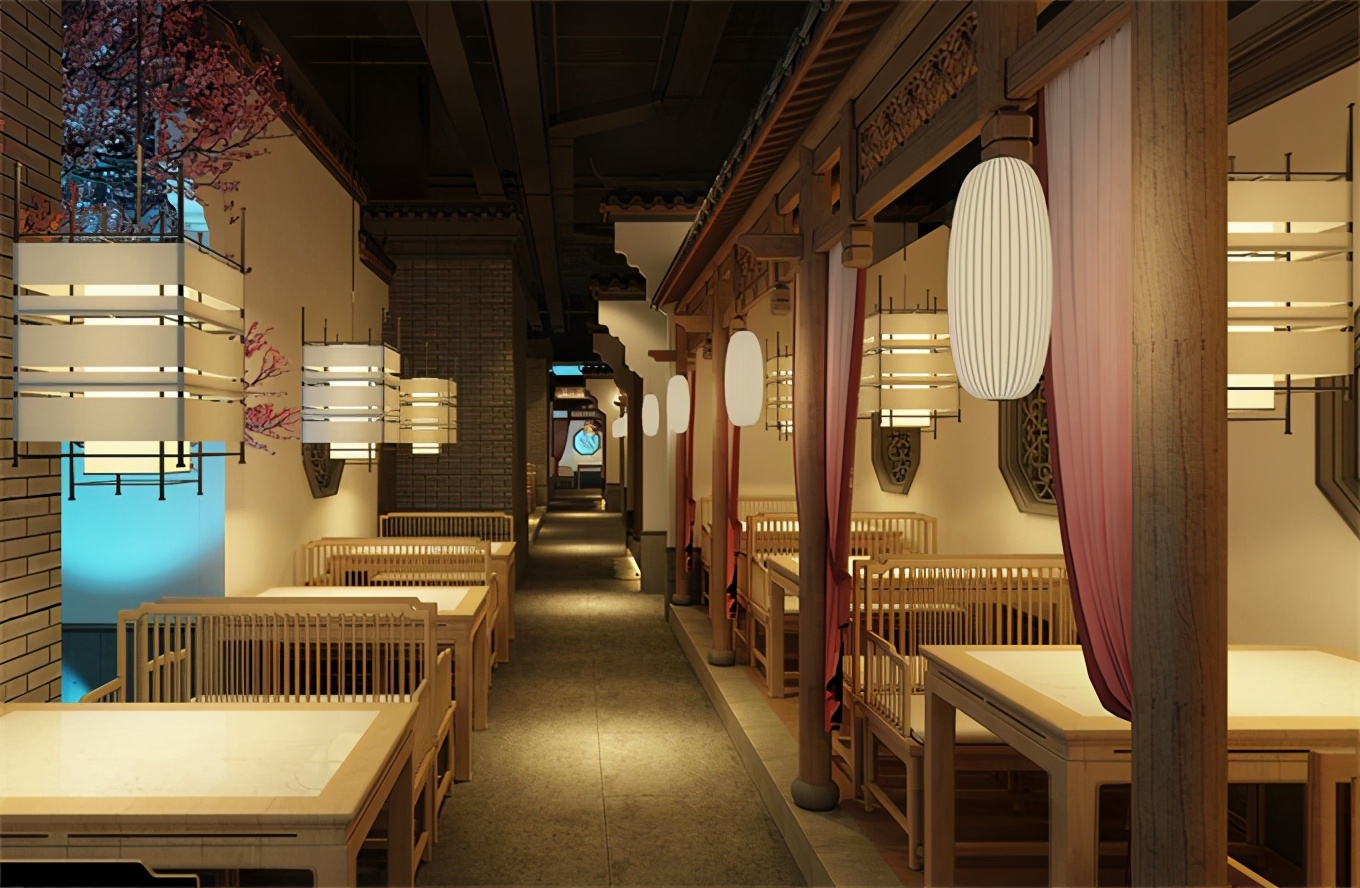 中山中式餐饮店面设计怎样才能打动人