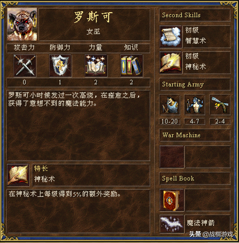 英雄无敌3英雄特长最烂一览