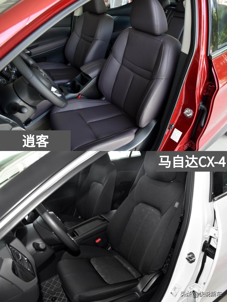 低油耗高颜值，省心又实惠的合资SUV，逍客VS马自达CX-4