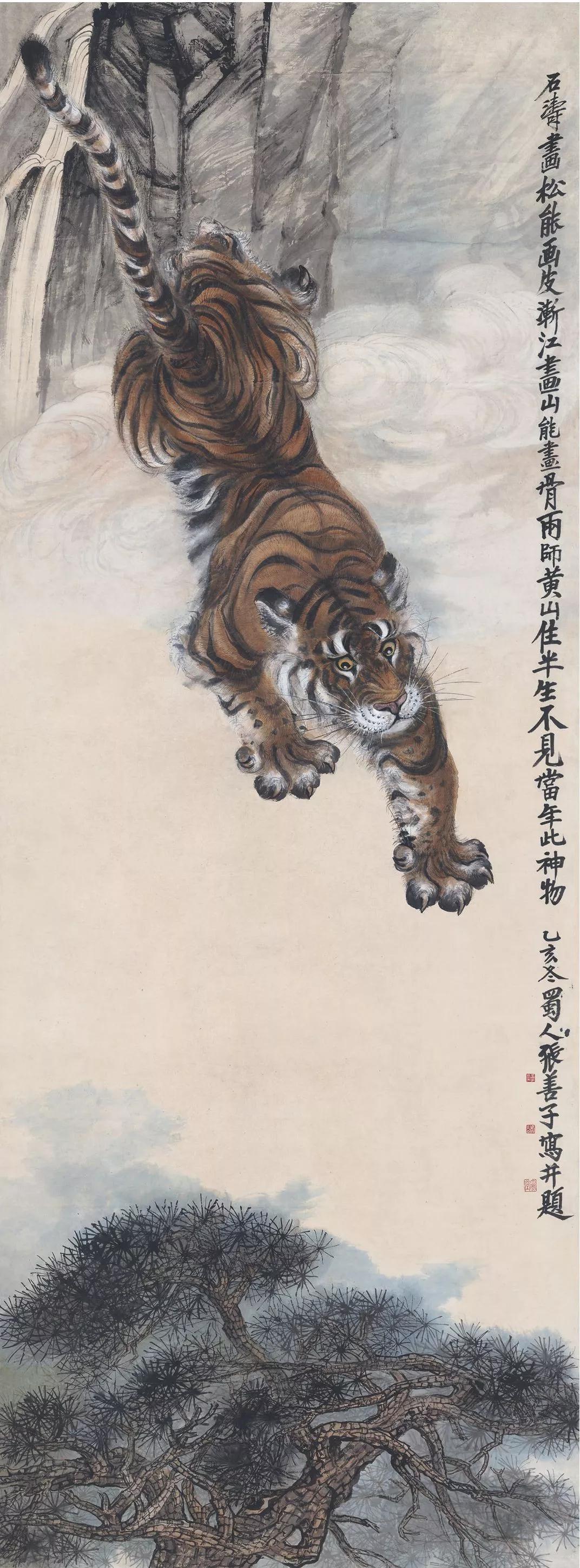 滚滚红尘中的四川兄弟：入世的虎痴张善孖和出世的黑猿张大千