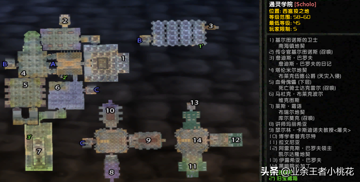 魔兽世界怀旧服五人副本通灵学院介绍，巴罗夫家族的尘封历史