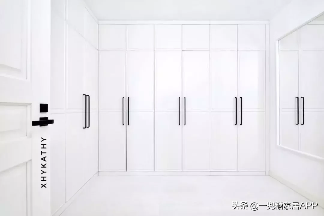 上海65㎡小两居,竟有大厨房和独立衣帽间?怎么做到的