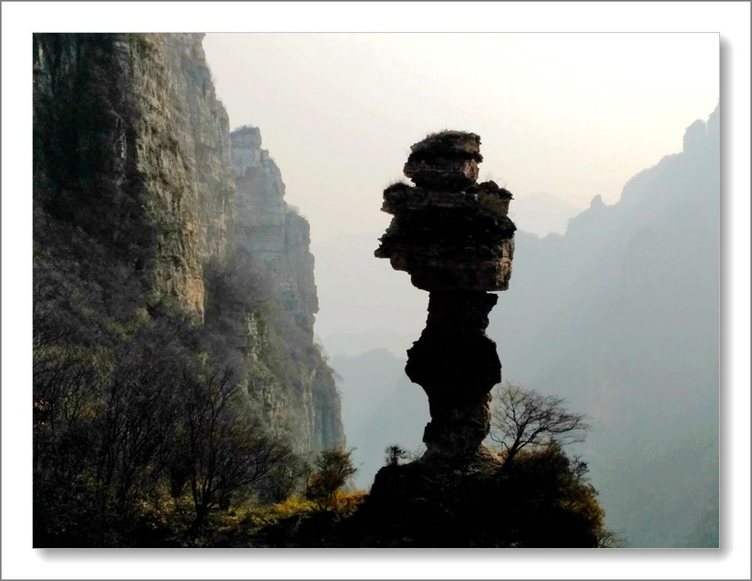 怪石奇山 不同的高度看别样的景