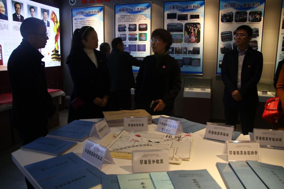 广安市观摩团莅临邻水调研中学(中职)共青团改革工作