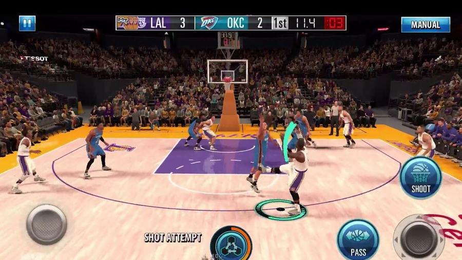 ipad为什么下不了nba(《NBA 2K Mobile》更新 iPad Pro主机级画质来临)