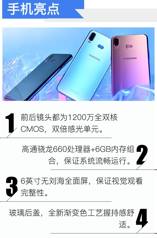 千元機也有全雙核感光 三星Galaxy A6s評測