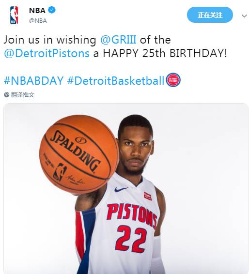 有哪些三月份生日的nba(真挚的祝福！NBA官方祝格伦-罗宾逊三世25岁生日快乐)