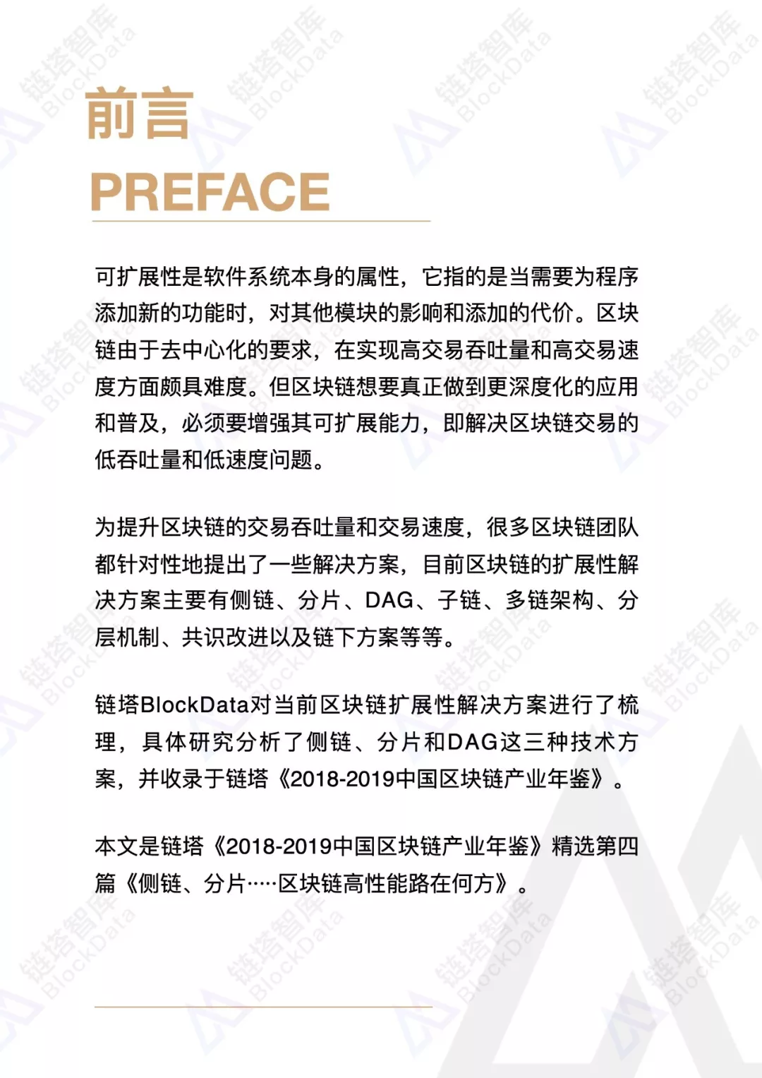 侧链、分片·····区块链高性能路在何方｜链塔区块链产业年鉴精选