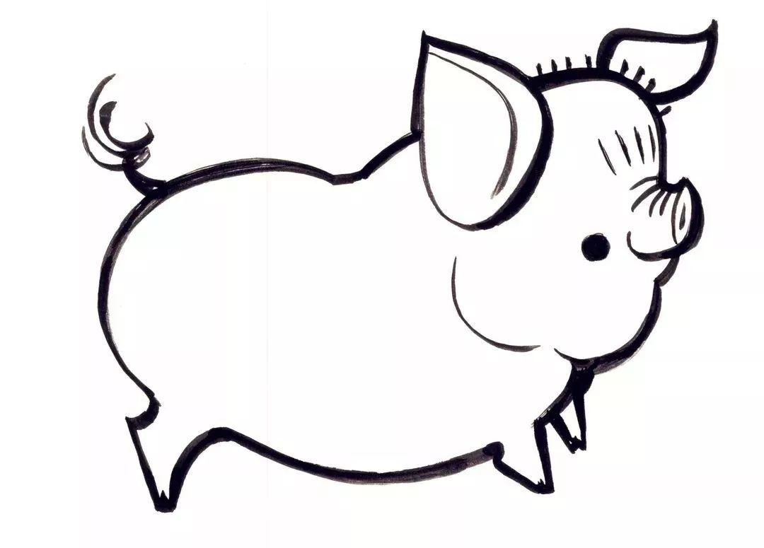 齐白石、徐悲鸿、黄胄、黄永玉、韩美林画的猪，别有意趣！