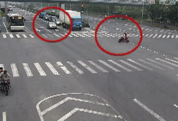 怎样才算闯红灯？这三张图告诉你答案 </p><p>　　 普法小课堂