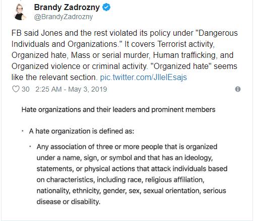 脸书再发禁令 封杀极右翼和反犹主义人士账号
