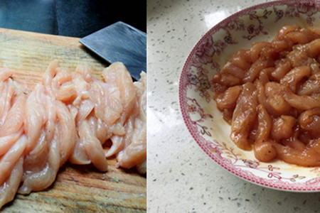 炸鸡柳油温很重要 掌握火候做出美味