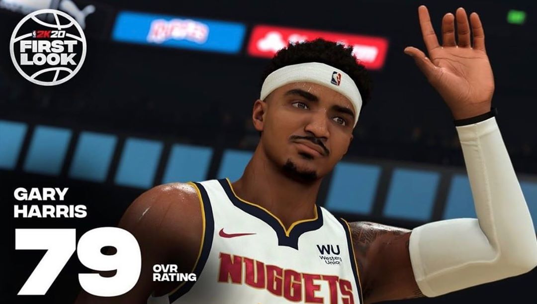 nba2K为什么加里哈里斯(加里-哈里斯2K20初始能力值公布：79)