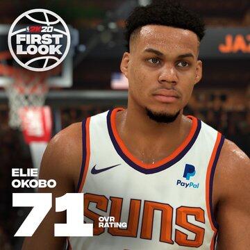 NBA2k20存档版71球员(奇才内线马辛米2K20能力值为73 太阳后卫奥科博为71)