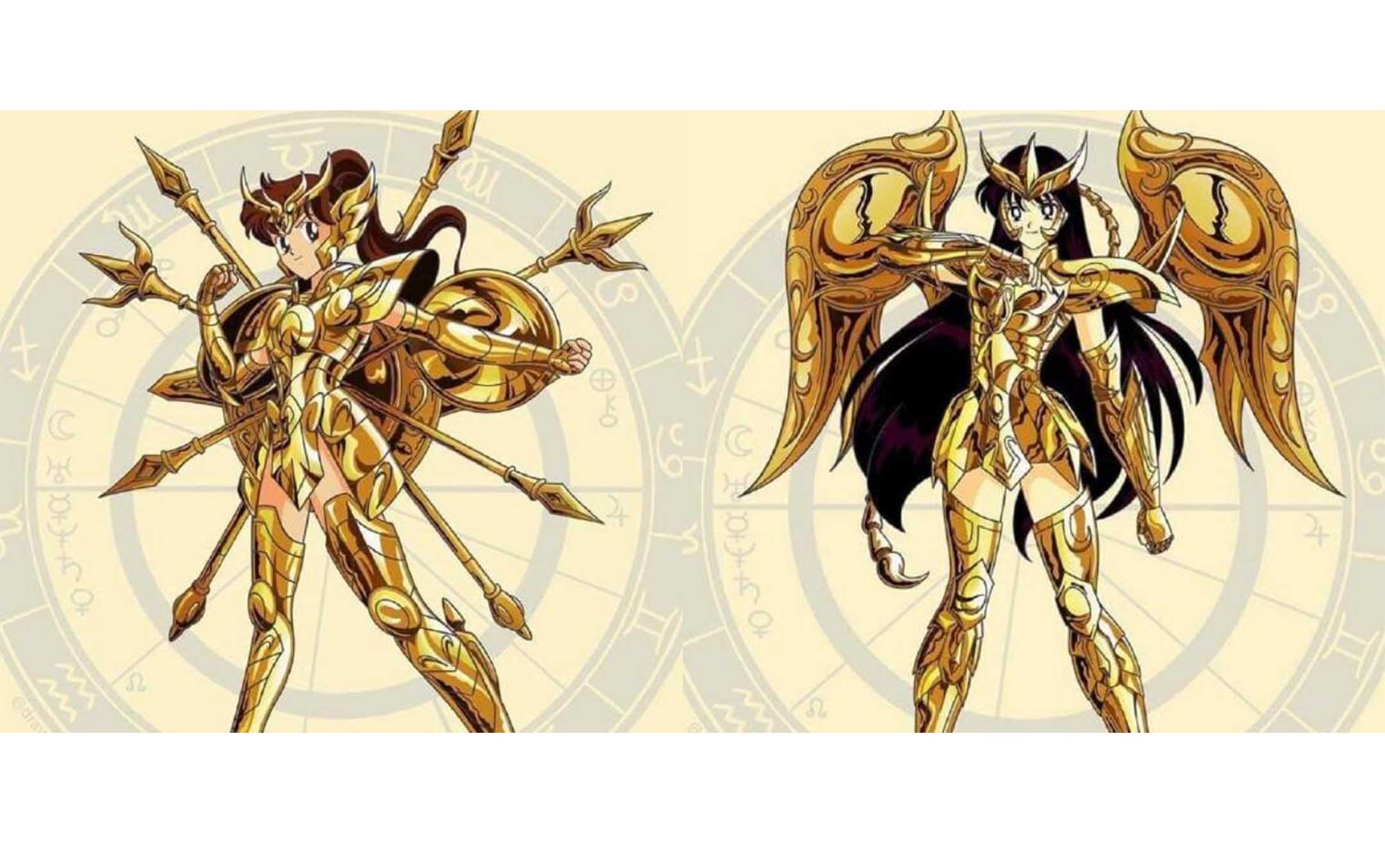 女版“黄金十二圣斗士”，还是这些圣斗士好看些