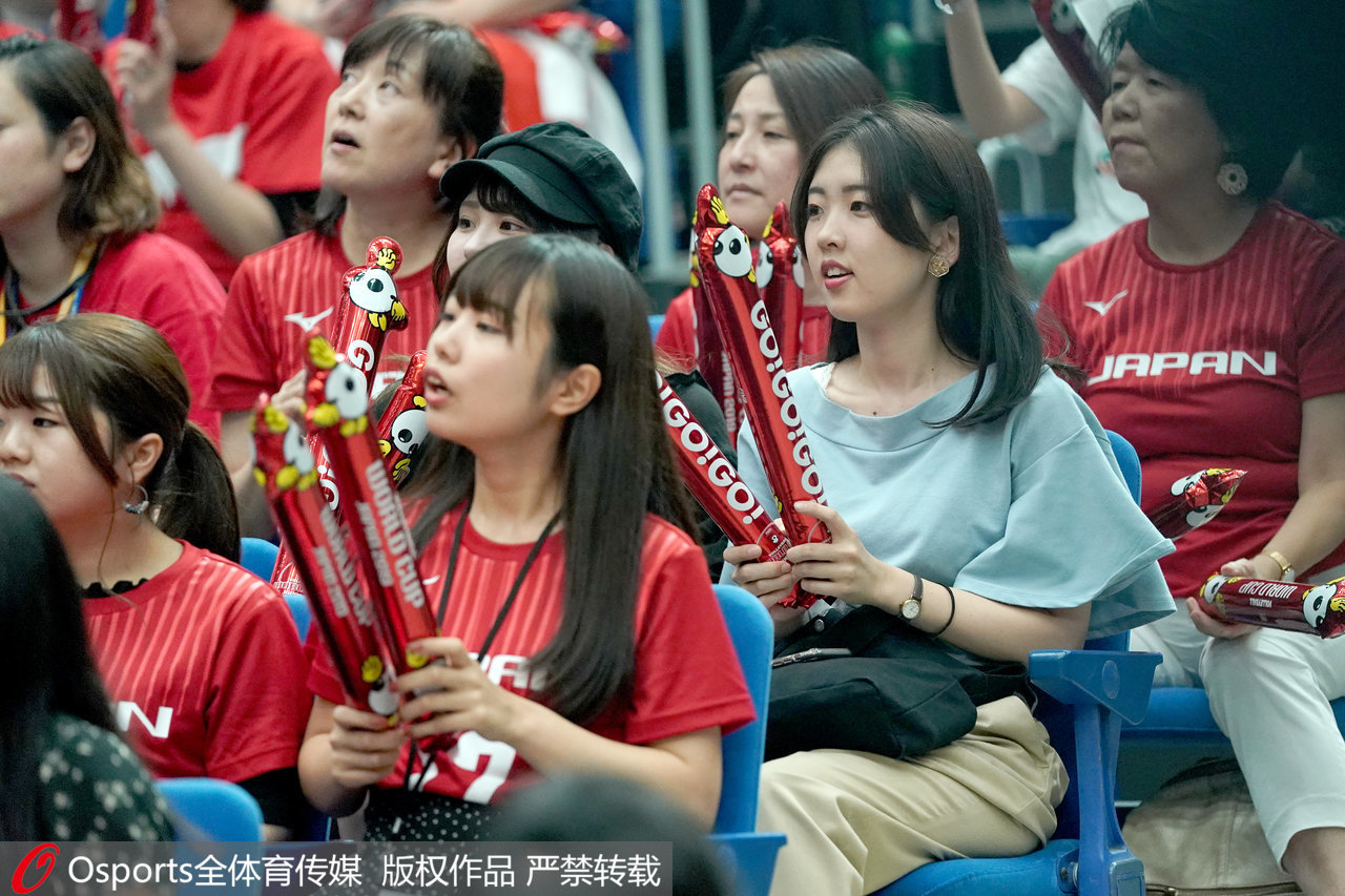 19年女排世界杯中国对日本全场视频(五战全胜一局没丢！中国女排3-0日本，结束世界杯第一阶段)