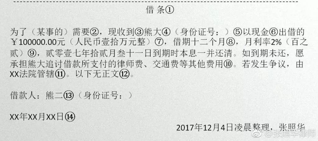 借条为什么比欠条更具有法律效力？（附借条范本）
