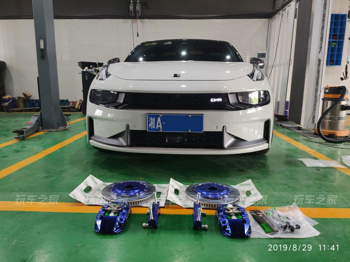 领克03轻度改装案例 升级轮毂刹车