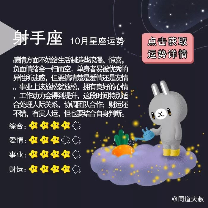 10月十二星座运势分析