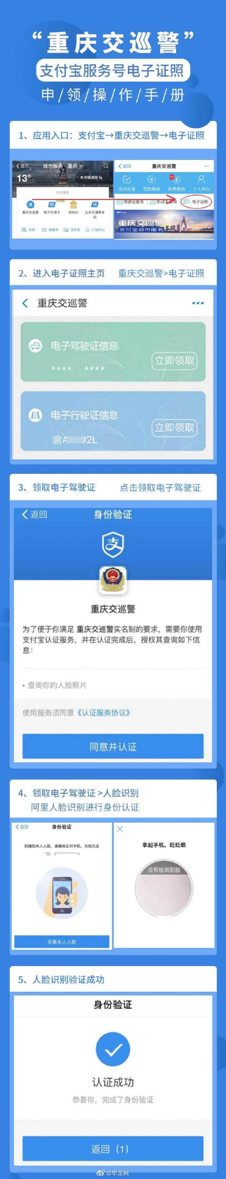 重庆可使用电子驾照了！10日起正式启用