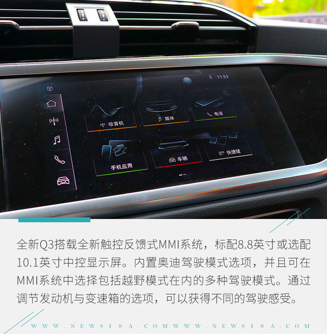 颜值和实力并存 奥迪Q3亮点解析