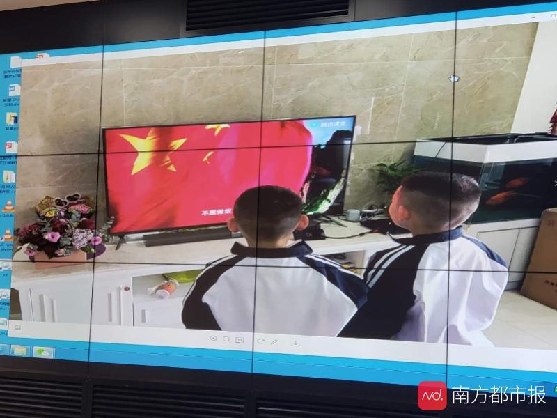 顺德“云开学”：33万中小学生线上升国旗，高三学生线上考试