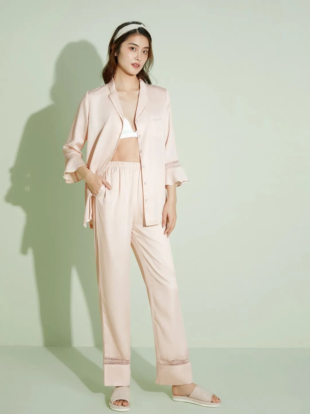 天丝质感家居服，精致又舒适