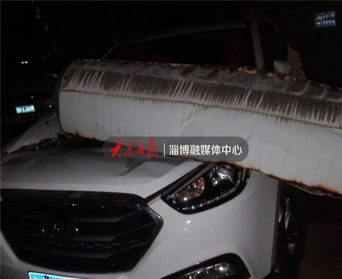 太吓人！风雨夜，淄博一小区发生这一幕