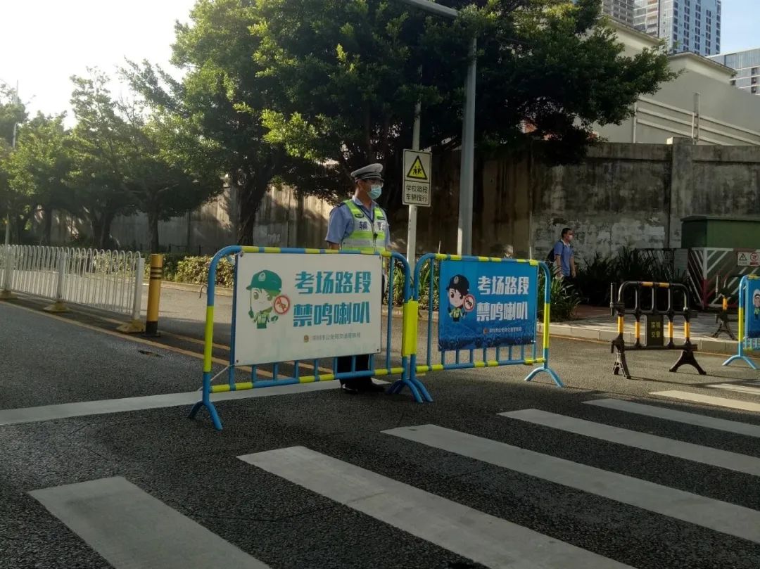 67.4万学子高考，广东交警护航！直击现场