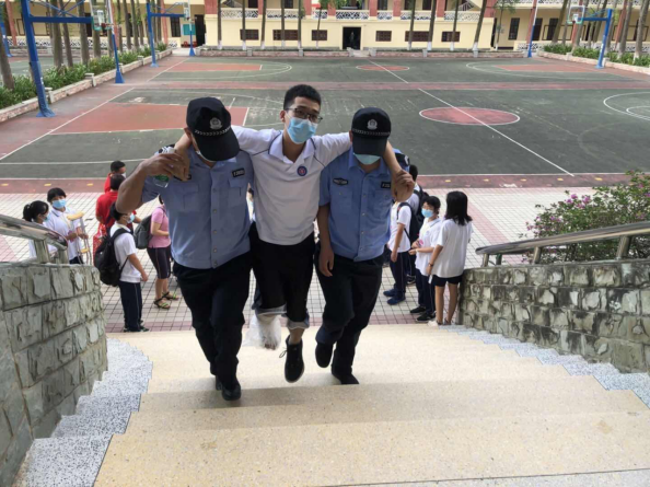 67.4万学子高考，广东交警护航！直击现场