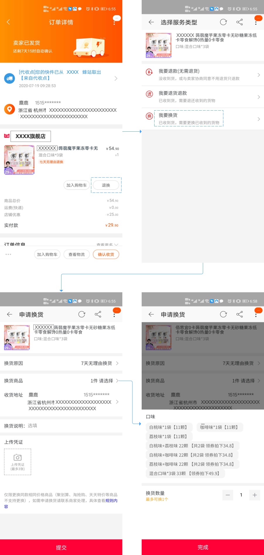 退换货的基本条件 退换货流程