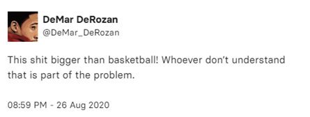 哪些nba球星参加了抗议(怒火延烧！抗议黑人被警察连开7枪，NBA球队罢赛，多名球星愤怒：我们需要改变)