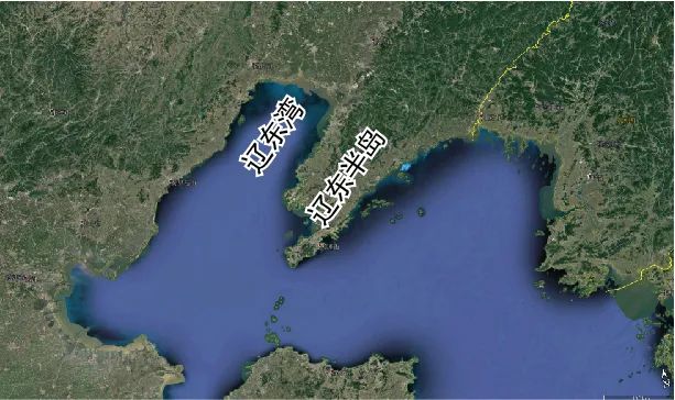 辽东湾位置图片