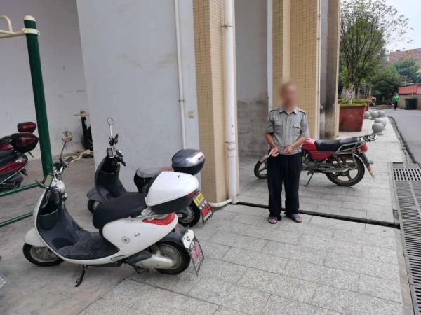 5天作案4起,男子疯狂盗窃摩托车