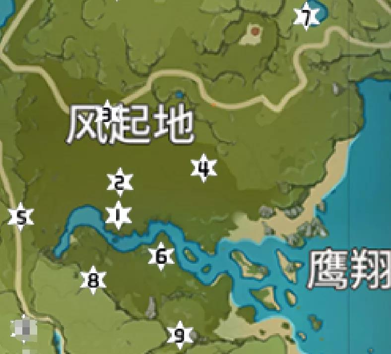 原神风神瞳位置大全 风神瞳详细位置介绍图文攻略