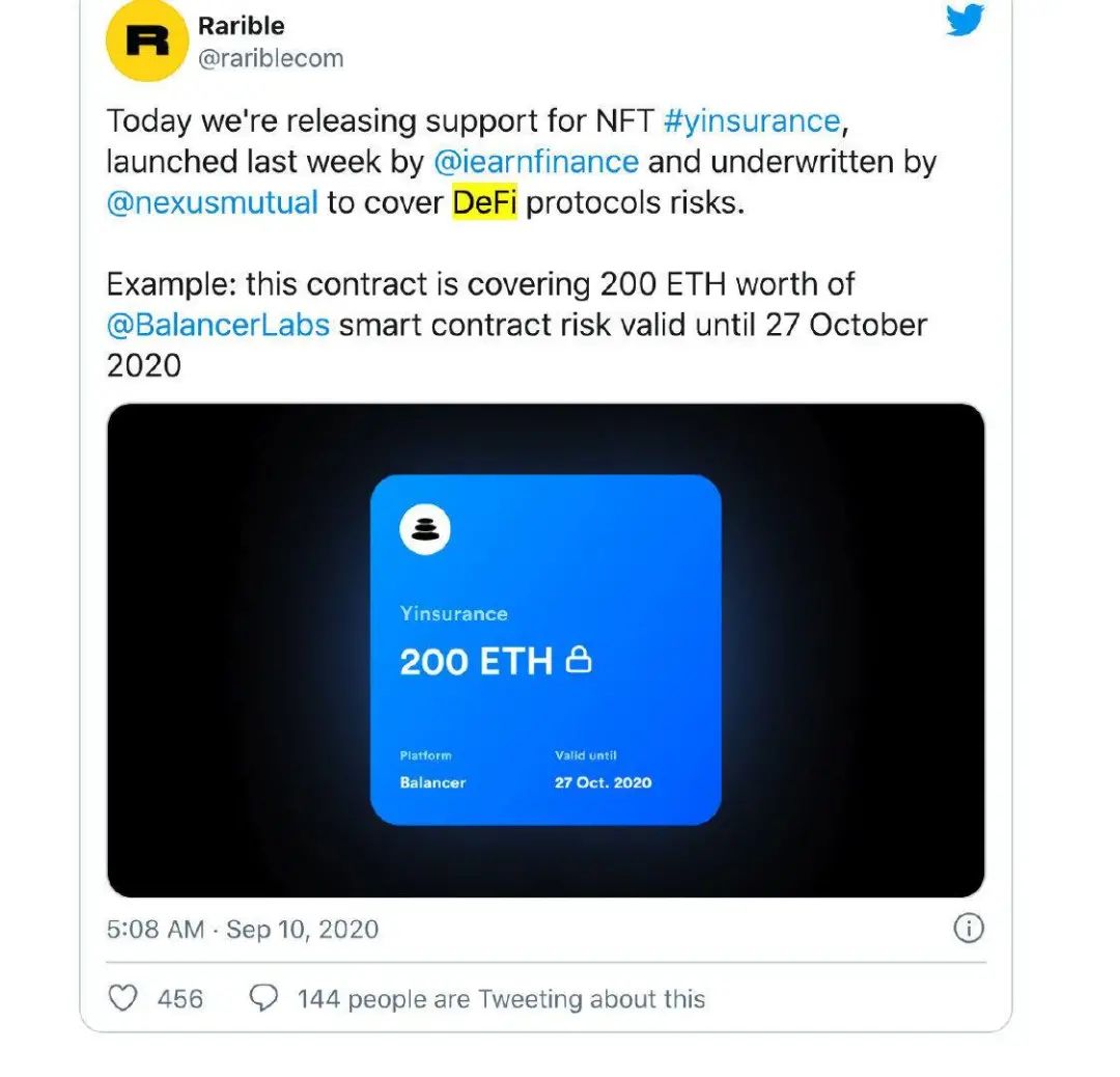 DeFi+NFT逐渐起势，一文盘点5个方向，7大项目