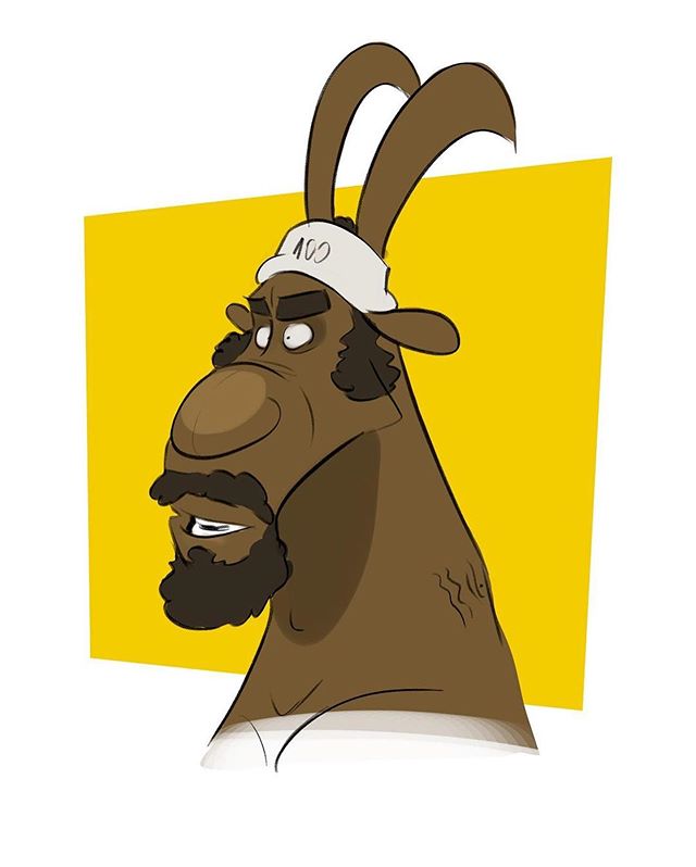 nba历史上有哪些goat(知名画师绘NBA历史巨星山羊头像：谁是你心中的GOAT？)