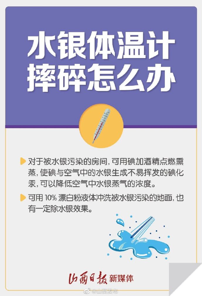 水银温度计怎么使用(水银温度计打碎了怎么处理？做好这几步避免中毒)